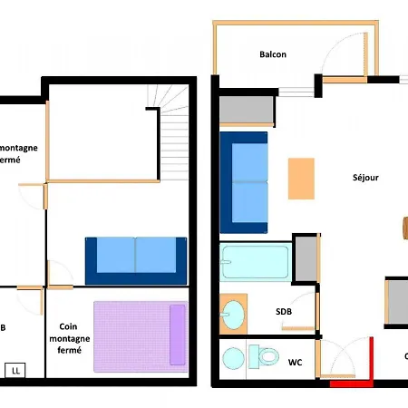 Duplex Renove Pour 6/7 Pers Face Aux Pistes Avec Wifi A Termignon - Fr-1-508-222 Termignon